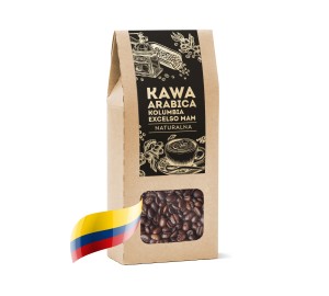 Kawa ziarnista Arabica Kolumbia Excelso MAM 100 g