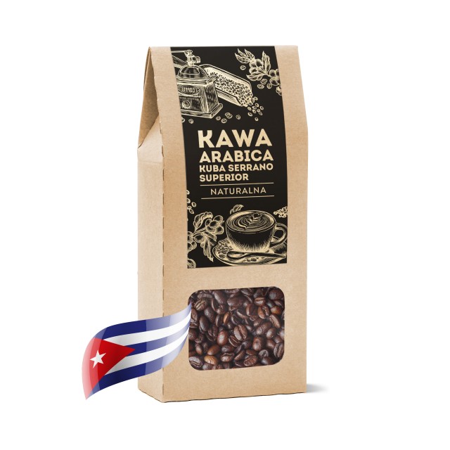 Kawa ziarnista Arabica Kuba Serrano Superior 100 g