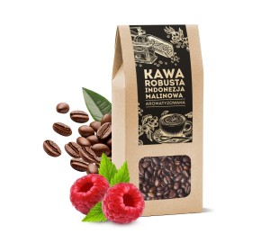 Kawa Robusta Indonezja malinowa 100 g