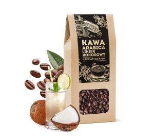 Kawa ziarnista Arabica Likier kokosowy 100 g