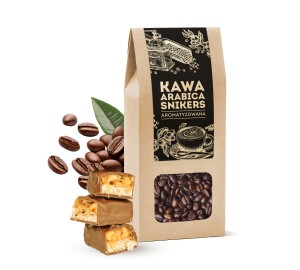 Kawa ziarnista Arabica o smaku Snikers 100 g