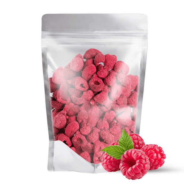 Maliny liofilizowane 100g klasa A