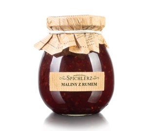 Maliny z rumem 300 g