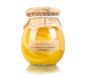 Cytryna w syropie z imbirem 260 g