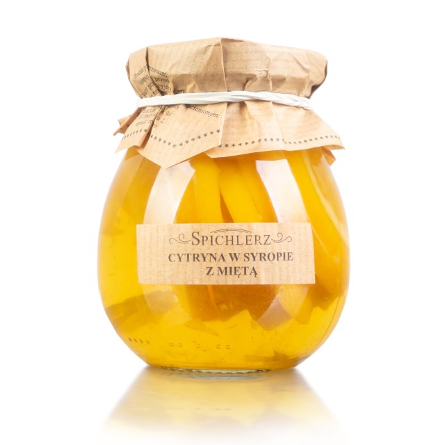 Cytryna w syropie z miętą 260 g