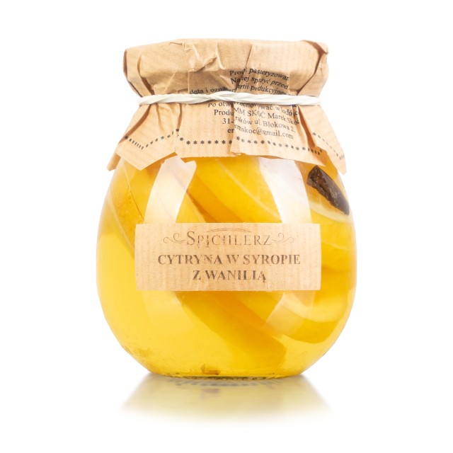 Cytryna w syropie z wanilią 260 g