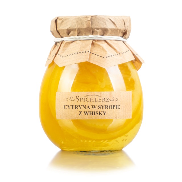 Cytryna w syropie z whisky 260 g