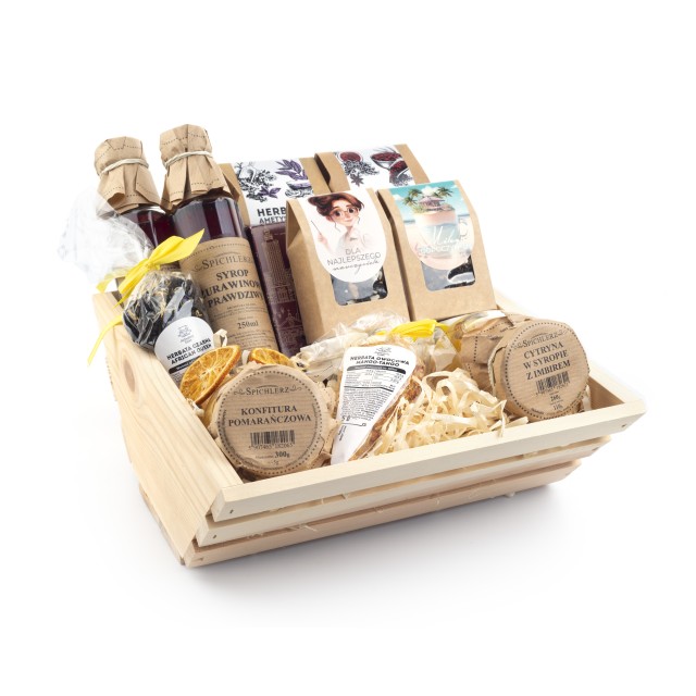 Upominek DLA NAUCZYCIELA mega prezent dla nauczyciela CZEKOLADA kosz prezentowy