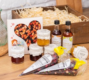 Zestaw prezentowy dla nauczyciela upominek z herbatą i czekoladą 