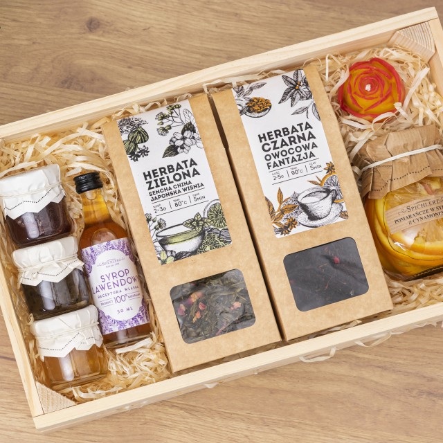 Zestaw PREMIUM duży dla nauczyciela uroczy UPOMINEK