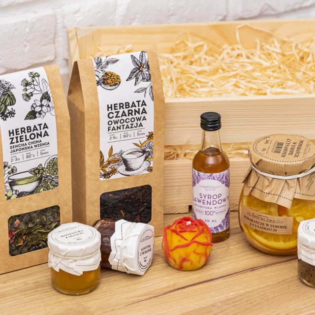 Zestaw PREMIUM duży dla nauczyciela uroczy UPOMINEK