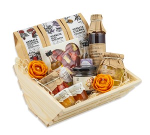 PREMIUM zestaw prezentowy UPOMINEK syrop herbata