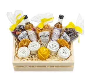 Zestaw PREZENTOWY premium herbata syrop