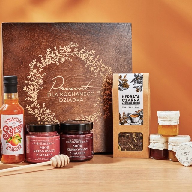 Duży zestaw DLA DZIADKA premium jakość dużo składników PRZETWORY OWOCOWE