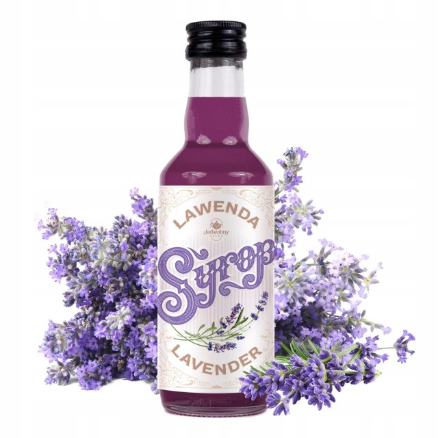Syrop z lawendy 200 ml DO DESERÓW matcha latte lawenda syrop do KAWY