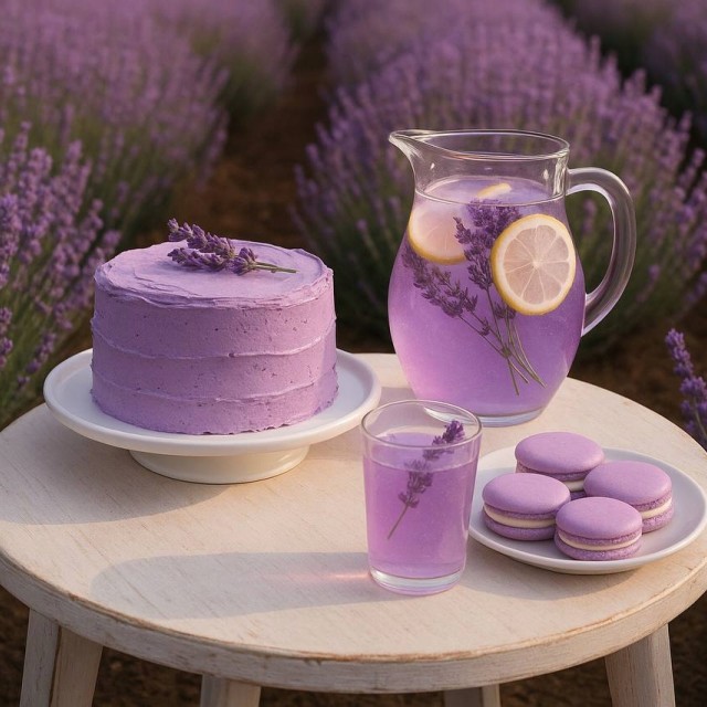 Syrop z lawendy 200 ml DO DESERÓW matcha latte lawenda syrop do KAWY