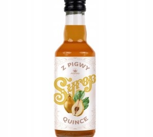 Syrop z pigwy 200 ml naturalny Polski prawdziwy DODATEK do napojów deserów