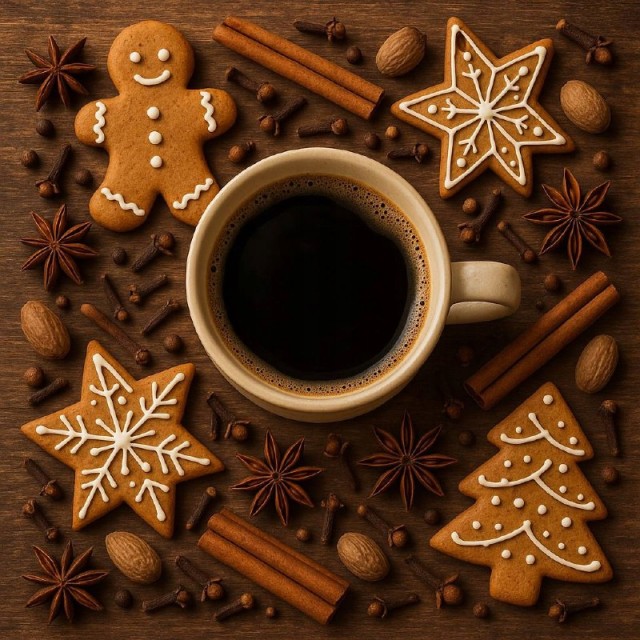 Syrop do kawy piernikowy 200 ml zimowy DOSKONAŁY DO NAPOJÓW Gingerbread