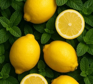 Syrop miętowy z cytryną 200 ml NATURALNY do napojów do kawy MOHITO base