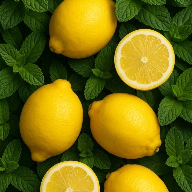 Syrop miętowy z cytryną 200 ml NATURALNY do napojów do kawy MOHITO base