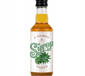 Syrop z agawy 200 ml naturalny GĘSTY słodki DO WYPIEKÓW syrop BIO