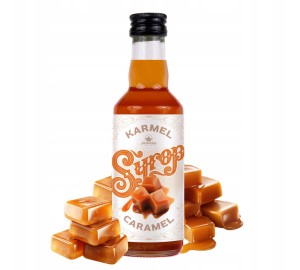 Syrop karmelowy 200 ml barmański DO DRINKÓW do deserów BEZ konserwantów