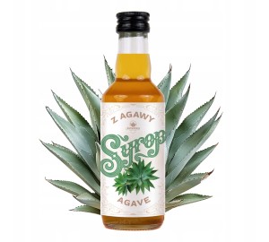Syrop z agawy 200 ml naturalny GĘSTY słodki DO WYPIEKÓW syrop BIO