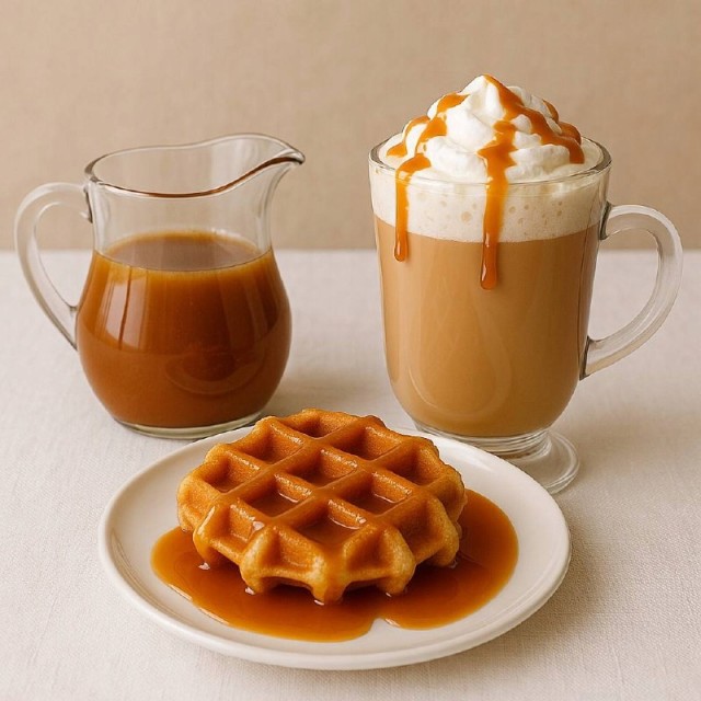 Syrop karmelowy 200 ml barmański DO DRINKÓW do deserów BEZ konserwantów