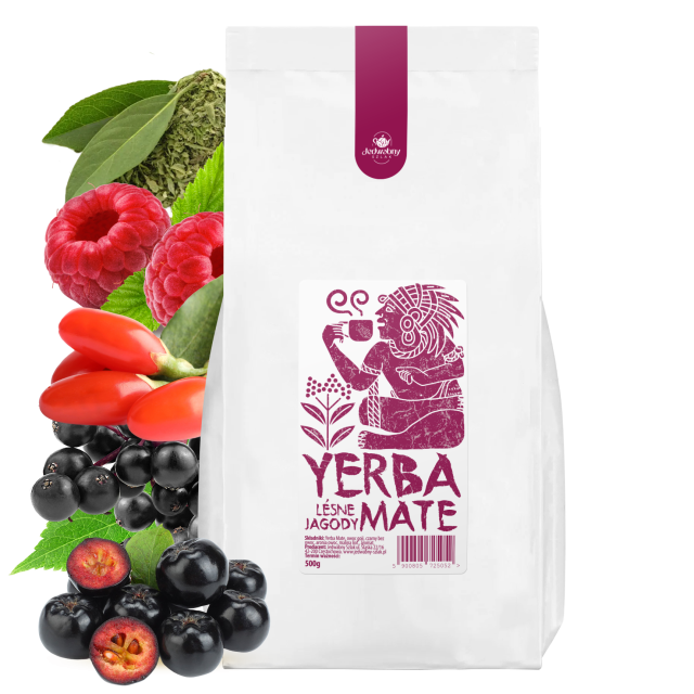 Yerba Mate leśne jagody 500g