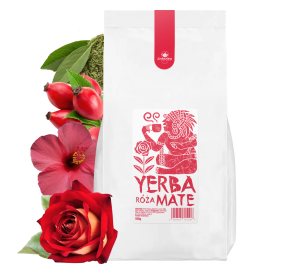 Yerba Mate płatki róż 500g