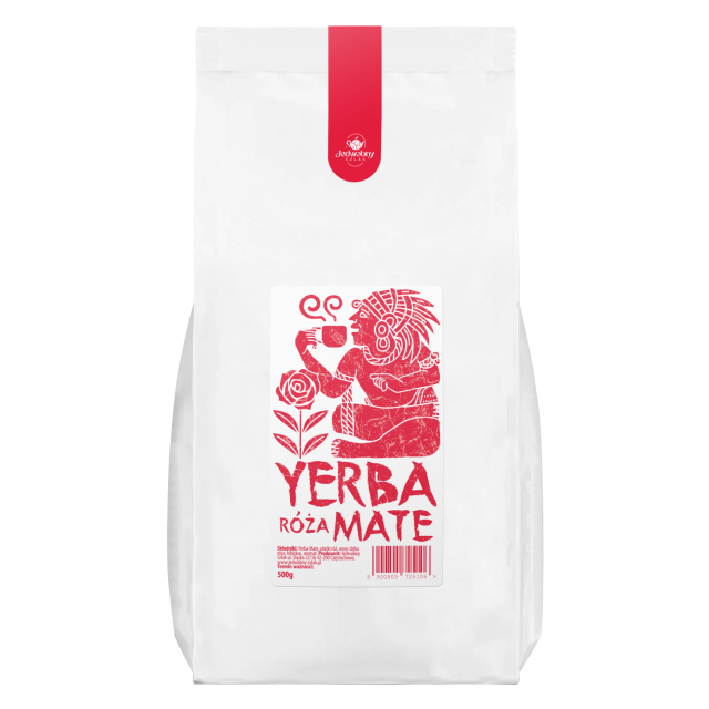 Yerba Mate płatki róż 500g