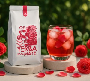 Yerba Mate płatki róż 500g